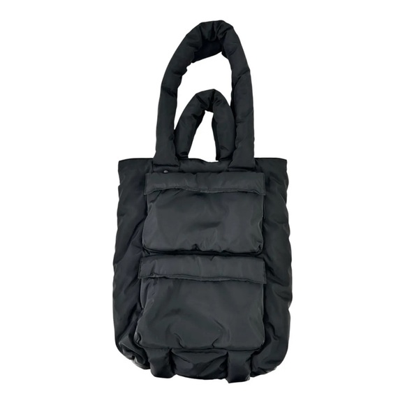 Dagne Dover Handbags - Dagne Dover Jemi Cargo Puff Tote in color Onyx